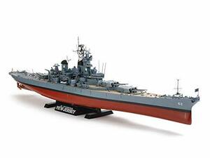 タミヤ 1/350 艦船シリーズ No.28 アメリカ海軍 戦艦 BB-62 ニュージャージー プラモデル 78028(中古品)　(shin