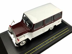 FIRST:43 1/43 ミツビシ ジープ J30 1961 ホワイト/ワインレッド 完成品(中古 未使用品)　(shin