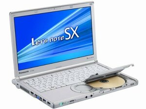 パナソニック(Panasonic) Let's note SX2 法人 (Corei5-3320M vPro/Win7Pro32/SMD/500G/WiMAX/標BT) CF-SX2JE4DS(中古品)　(shin