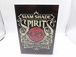 SIAM SHADE SPIRITS - RETURN THE FAVOR - SAITAMA SUPER ARENA 20111021 DVD(中古品)　(shin