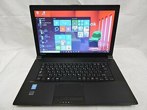 良品 15.6w型 東芝 dynabook B554/K Win10 64 pro/四世代Core i3/4G/320G/無線/リカバリー領域有/KingSoft office 201(中古品)　(shin