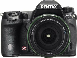 PENTAX デジタル一眼レフカメラ K-5II レンズキット [DA18-135mmWR] K-5II18-135WR 12040(中古品)　(shin