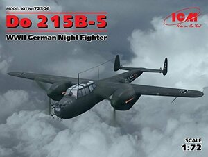 ICM 1/72 ドイツ空軍 ドルニエ Do215B-5 夜間戦闘機 プラモデル 72306(中古 未使用品)　(shin