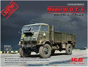 ICM 1/35 第二次世界大戦 イギリス陸軍 フォード W.O.T.6 トラック プラモデル 35507(中古品)　(shin