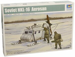 トランペッター 1/35 ソビエト軍 NKL-16 装甲スノーモービル プラモデル(中古 未使用品)　(shin