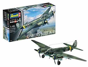 ドイツレベル 1/48 ドイツ空軍 ユンカースJu88 A-4 プラモデル 03935(未使用・未開封品)　(shin