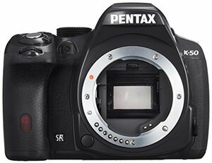 【中古 良品】 RICOH デジタル一眼レフ PENTAX K-50 ボディ ブラック K-50 BODY BLACK 10885　(shin