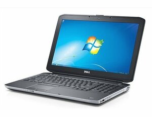 Dell Latitude E5530 【Core i3 2.3GB/RAM:2GB/HDD:500GB/DVD/WLAN/15.6-1366x768】(中古品)　(shin