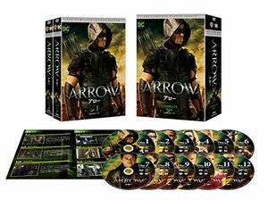 ARROW/アロー 〈フォース・シーズン〉 コンプリート・ボックス(12枚組) [DVD](中古 未使用品)　(shin