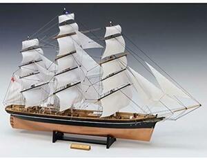 ウッディジョー 1/100 カティサーク 帆付き 木製模型 組み立てキット(中古品)　(shin
