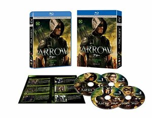 ARROW/アロー 〈フォース・シーズン〉 コンプリート・ボックス(4枚組) [Blu-ray](中古品)　(shin