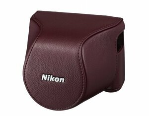 Nikon 一眼カメラケース レッド CB-N2200S BRD(中古品)　(shin