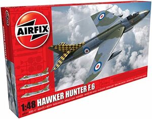 エアフィックス 1/48 イギリス空軍 ホーカー ハンター F6 プラモデル X9185(中古 未使用品)　(shin