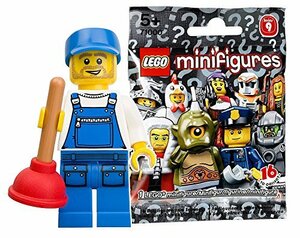 レゴ (LEGO) ミニフィギュア シリーズ9 配管工 未開封品 (LEGO Minifigure Series9 Plumber) 71000-16(中古品)　(shin