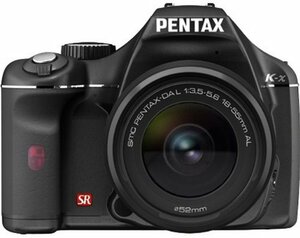 PENTAX デジタル一眼レフカメラ K-x レンズキット ブラック(中古品)　(shin