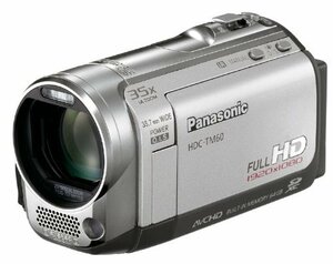 【中古 良品】 Panasonic デジタルハイビジョンビデオカメラ TM60 サニーシルバー HDC-TM60-S　(shin