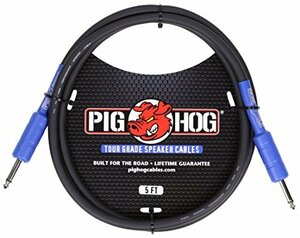 豚の豚PHSC5 14ゲージスピーカーケーブル、5フィート(中古品)　(shin