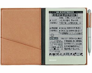 シャープ 電子ノート ブラウン系 WG-S30-T　(shin