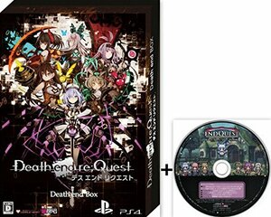 PS4 Death end re;Quest Death end BOX 【限定版同梱物】・ナナメダケイ描 (未使用品)　(shin