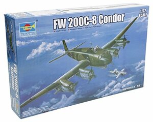 トランペッター 1/72 ドイツ軍 Fw200C-8 コンドル プラモデル(中古 未使用品)　(shin