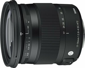 SIGMA ズームレンズ Contemporary 17-70mm F2.8-4 DC MACRO OS HSM ニコン用 APS-C専用 884550(中古品)　(shin