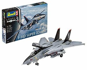 ドイツレベル 1/72 アメリカ空軍戦闘機 F-14D スーパートムキャット プラモ(未使用・未開封品)　(shin