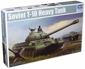 トランペッター 1/35 ソビエト軍 T-10重戦車 プラモデル(中古品)　(shin