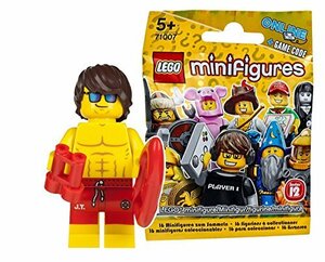 レゴ (LEGO) ミニフィギュア シリーズ12 ライフガード 未開封品 (LEGO Minifigure Series12 Lifeguard Guy) 71007-7(中古品)　(shin