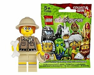 レゴ（LEGO） ミニフィギュア シリーズ13 考古学者 未開封品｜LEGO Minifigures Series14 Paleontologist 【71008-6】(中古品)　(shin