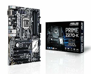 ASUSTeK Intel Z270搭載 マザーボード LGA1151対応 PRIME Z270-K 【ATX】(中古品)　(shin