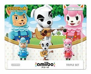 amiibo トリプルセット[カイゾー/とたけけ/リサ] (どうぶつの森シリーズ)(未使用品)　(shin