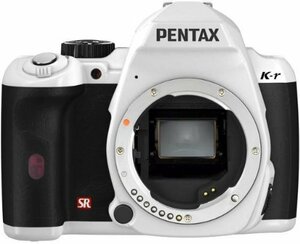 【中古 良品】 PENTAX デジタル一眼レフカメラ K-r ボディ ホワイト K-rBODY WH　(shin