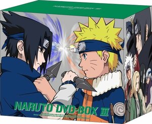 NARUTO-ナルト- DVD-BOX III 激突!ナルトVSサスケ(中古品)　(shin