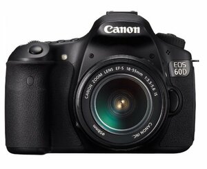 (中古品)Canon デジタル一眼レフカメラ EOS 60D レンズキット EF-S18-55mm F3.5-5.6　(shin