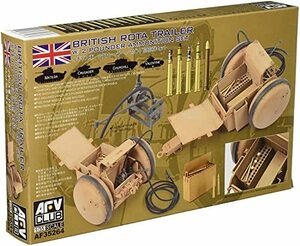 AFVクラブ 1/35 英陸軍ロタトレーラー 2ポンド砲砲弾付 プラモデル(中古 未使用品)　(shin