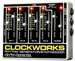 electro-harmonix エレクトロハーモニクス リズムジェネレーター/シンセサイザー Clockworks 【国内正規品】(中古品)　(shin