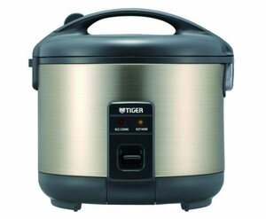 Tiger JNP-S18U-HU 10-Cup (Uncooked) Rice Cooker and Warmer, Stainless Steel Gray by Tiger Corporation(中古品)　(shin