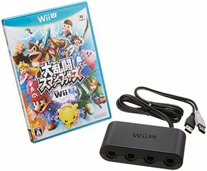 大乱闘スマッシュブラザーズ for Wii U ニンテンドーゲームキューブコントローラ接続タップセット(中古品)　(shin