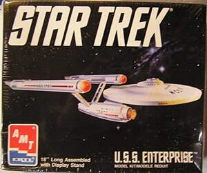 Star Trek USS Enterprise Space Ship Model Kit(中古品)　(shin