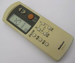 パナソニック ナショナル エアコンリモコン A75C660(中古品)　(shin