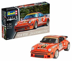 ドイツレベル 1/24 ポルシェ934RSR イェーガーマイスター プラモデル 07031(中古品)　(shin