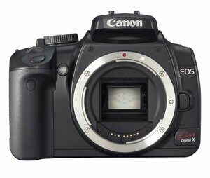 【中古 良品】 Canon デジタル一眼レフカメラ EOS Kiss デジタル X ボディ本体 ブラック KISSD　(shin