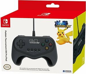 HORI Nintendo Switch Pokken Tournament DX Pro Pad Wired Controller Off(未使用品)　(shin