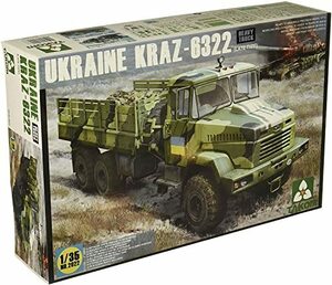 TAKOM 1/35 ウクライナKrAZ-6322 現用重トラック 後期型(中古品)　(shin