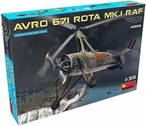 ミニアート 1/35 イギリス空軍 アヴロ671ロータMk.1 RAF プラモデル MA41008(中古品)　(shin