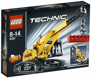 レゴ (LEGO) テクニック クローラー・クレーン 9391(中古品)　(shin