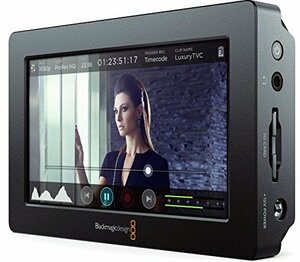 Blackmagic Design モニター一体型ポータブルレコーダー Video Assist 5インチフルHDタッチモニター 003383(中古品)　(shin