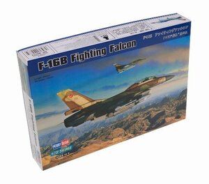 ホビーボス 1/72 エアクラフトシリーズ F-16B ファイティングファルコン プラモデル 80273(中古 未使用品)　(shin
