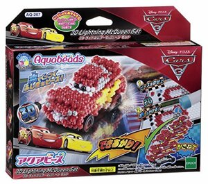 アクアビーズ カーズ3 3Dライトニング・マックィーンセット(未使用品)　(shin