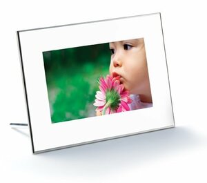 FUJIFILM デジタルフォトフレーム 8.5インチ 内蔵メモリー2GB 解像度800×480 ホワイト DP-850SH W(中古 未使用品)　(shin